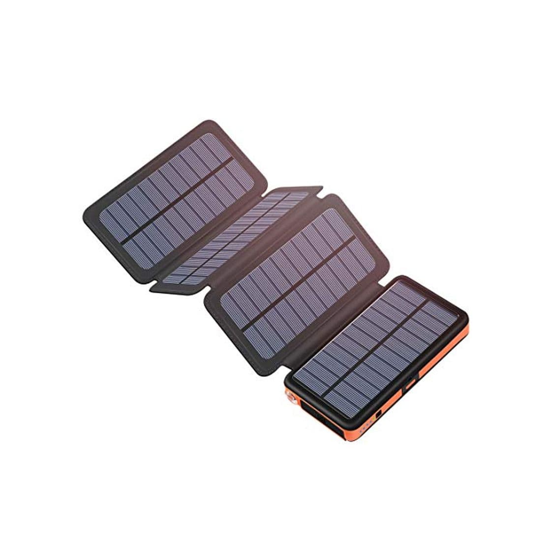 Producto Hiluckey Cargador Solar 25000mAh Portátil Power Bank con USB & USB-C Input