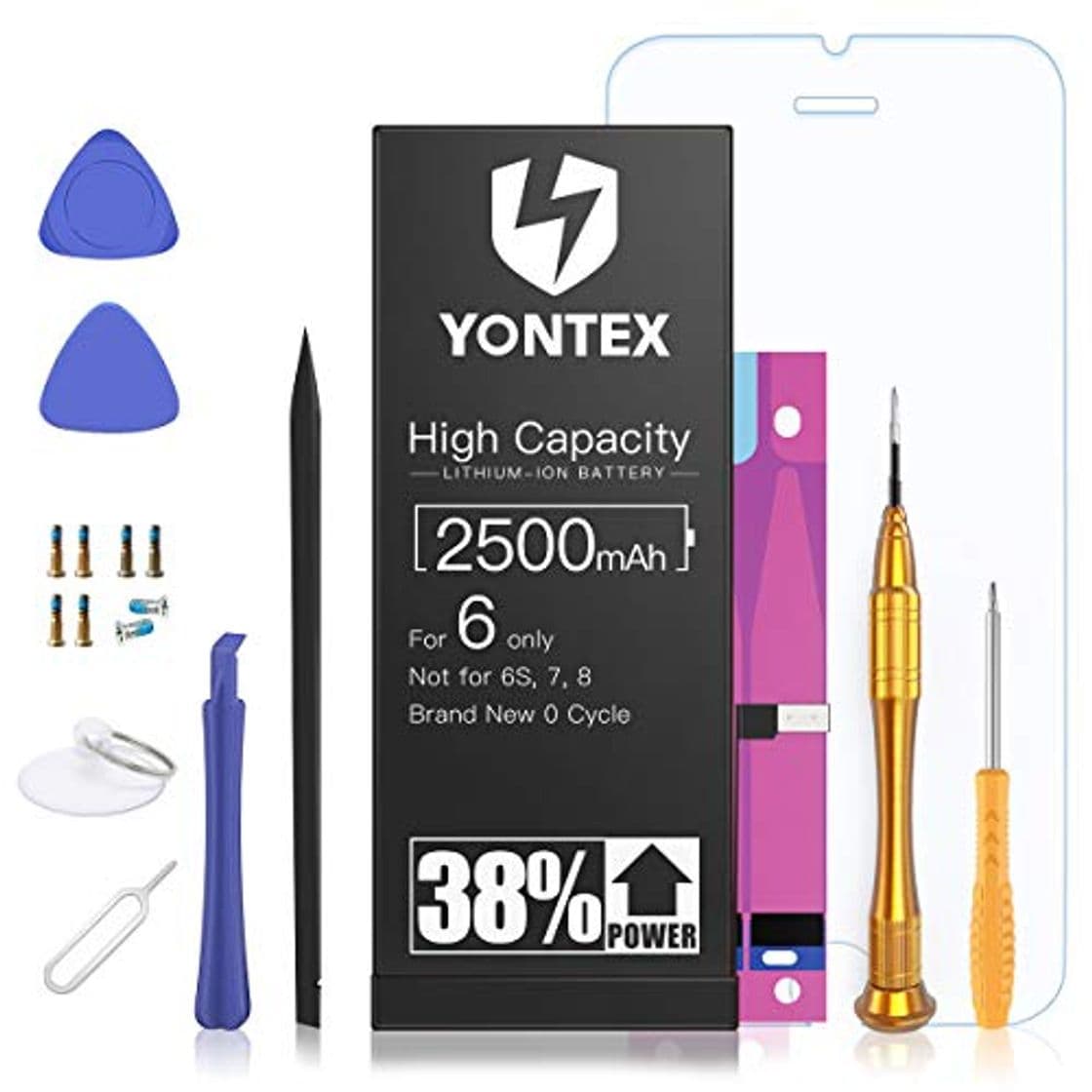 Product YONTEX 2500mAh Batería iPhone 6 de Alta Capacidad