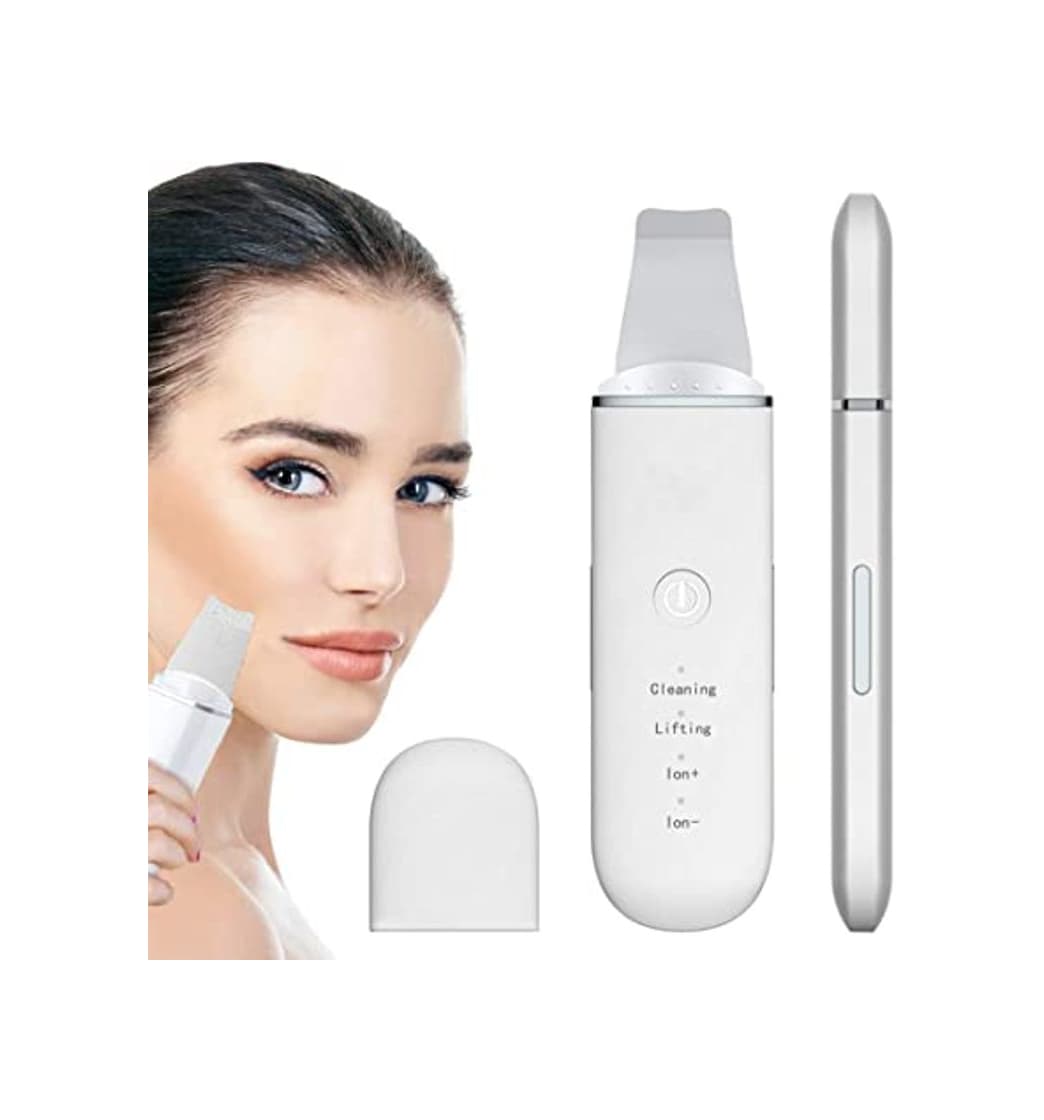 Product Ultrasonic Ion Skin Scrubber Facial Care Ultrasonic Scrubber Cleaner Blackhead Removal Face Peeling Extractor Skin Beauty Device