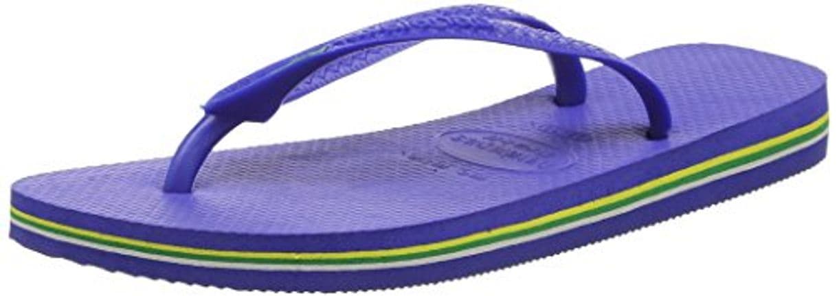 Producto Havaianas Brasil Chanclas Unisex Adulto, Azul Brasil Logo Marine Blue, 35