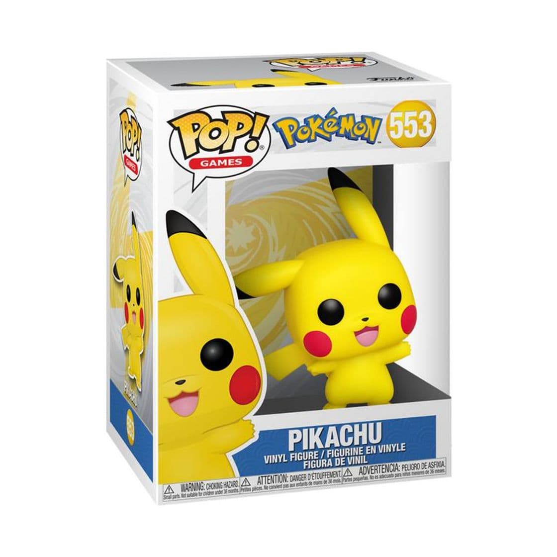 Juego Funko Pop! Pokemon - Pikachu