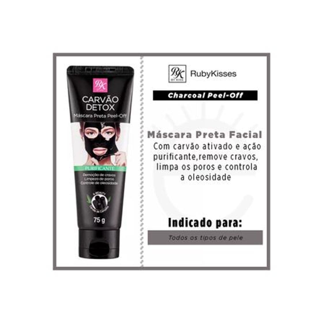 Product Carvão Mascara Peel Off