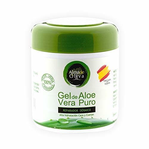 Beauty Gel Aloe vera puro 100% de Canarias crema hidratante natural 500 ml