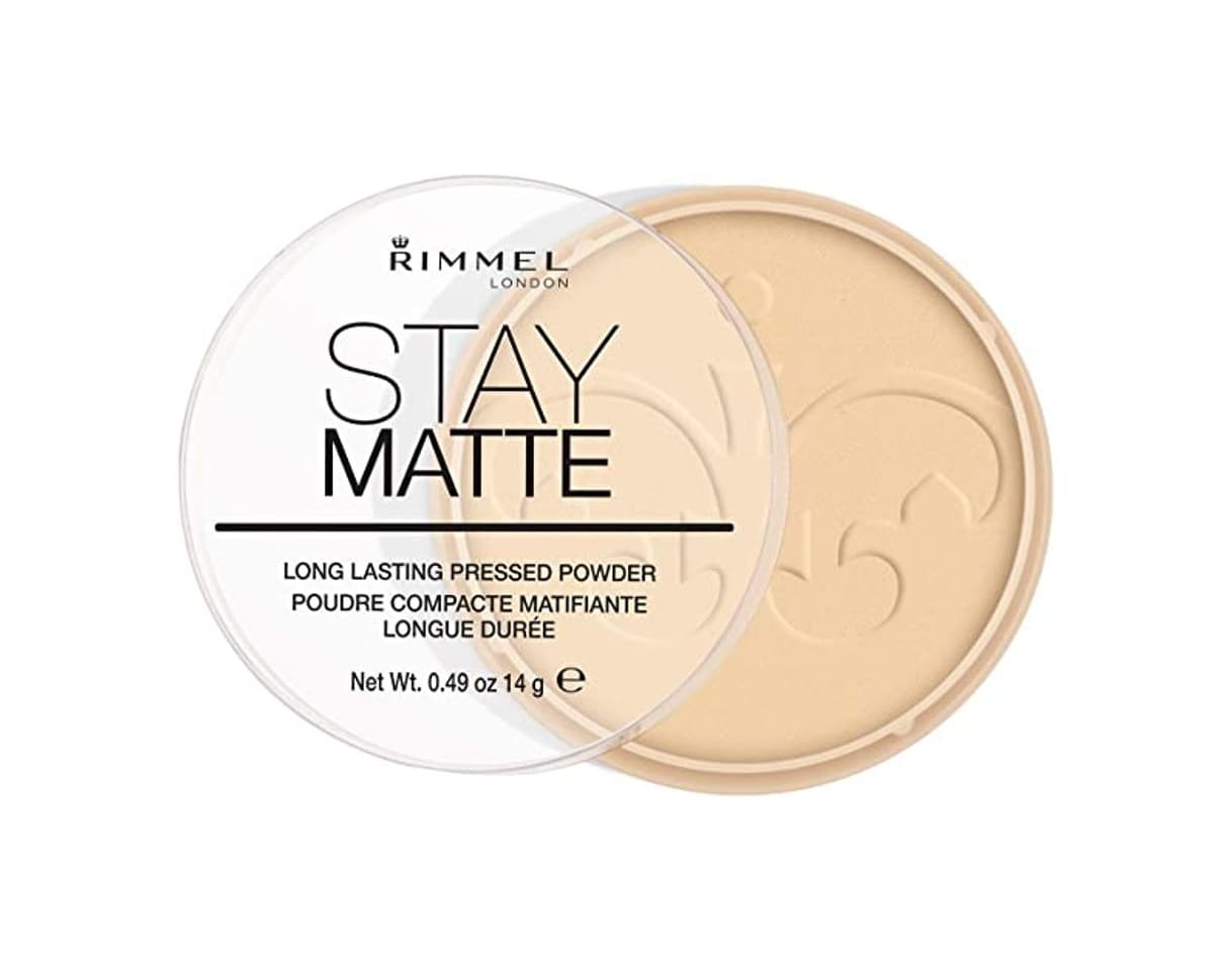 Product Rimmel London Stay Matte Tono 005 Polvo Compacto Matificante con Minerales Naturales