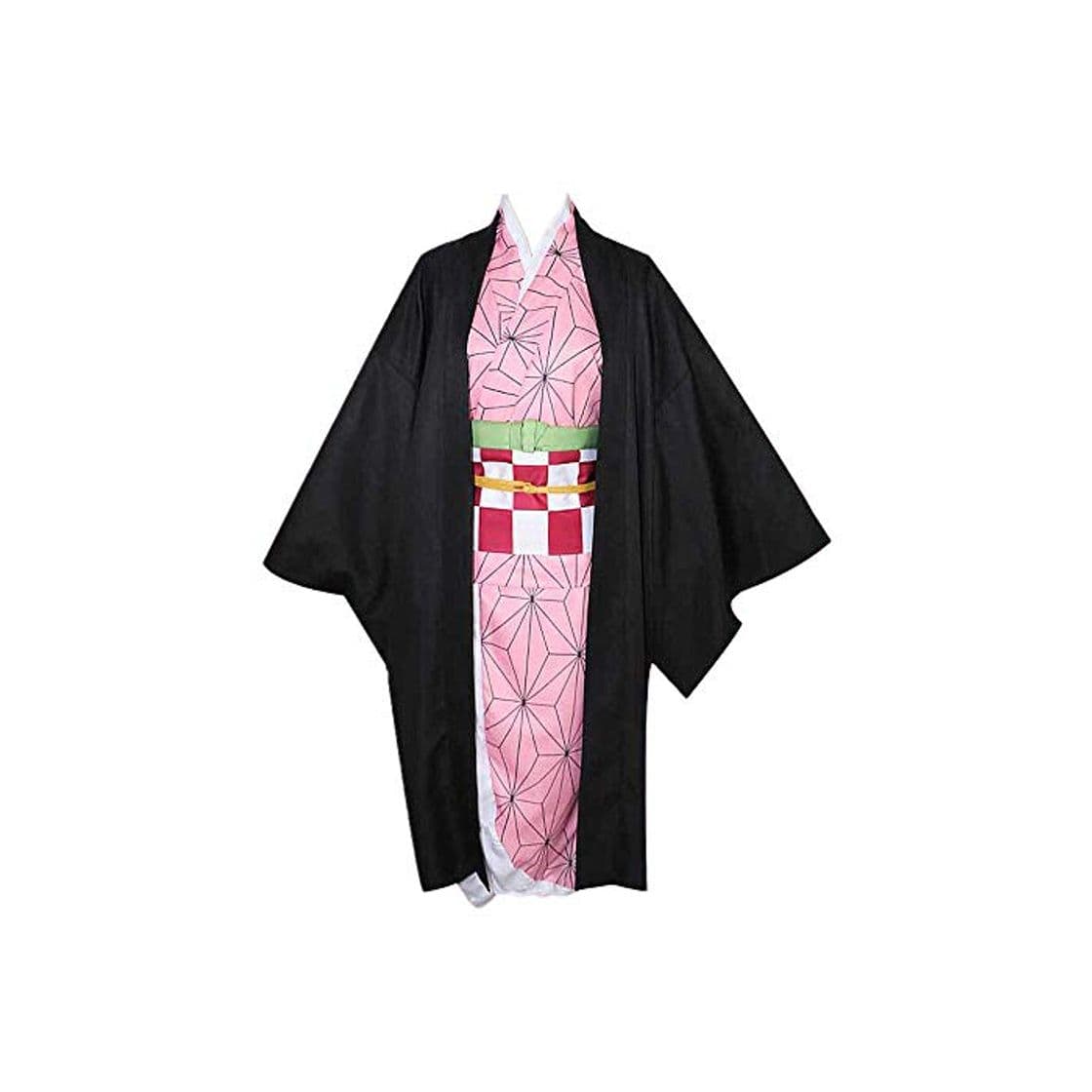 Producto MLYWD Vestido japonés Fotografía Cosplay Traje Anime Demon Slayer Kamado Nezuko Kimono