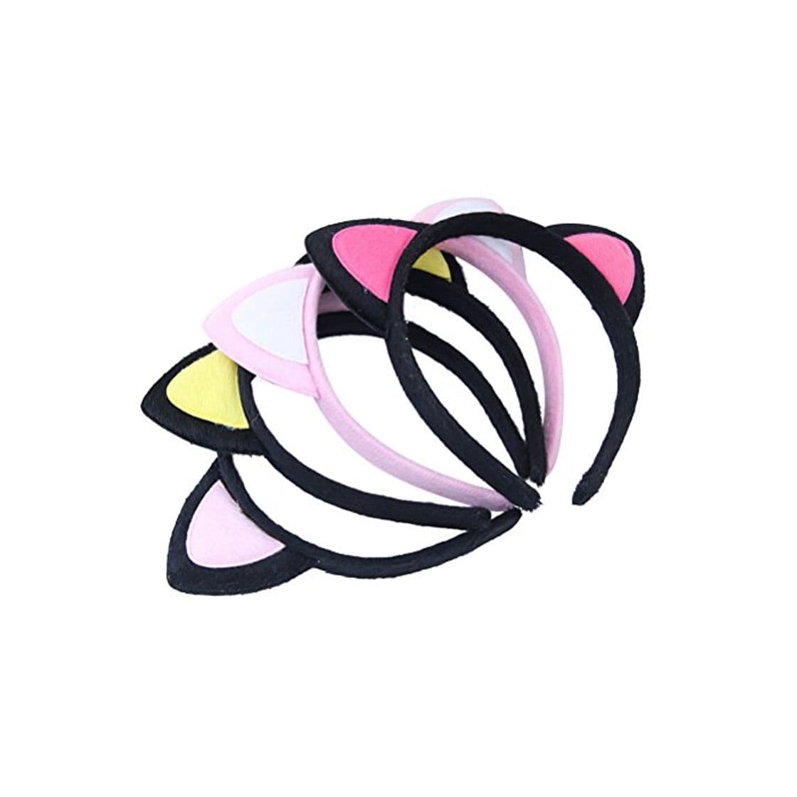 Producto FRCOLOR 4pcs oreja de gato diadema Hairband felpa Hair Hoop Headpiece para la decoración del peinado diario de la fiesta