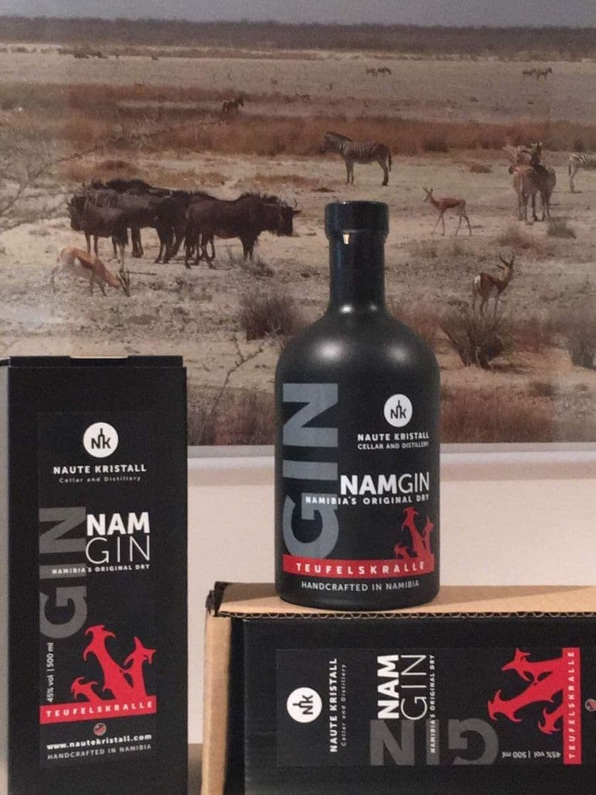 Videogames Naute Kristall NamGin, Ginebra seco original de Namibia, 500