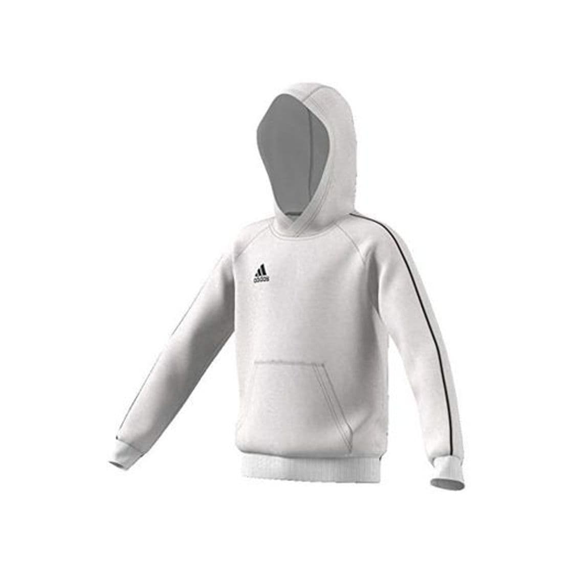 Product adidas Core 18 Hoody Sudadera con Capucha, Niños, White