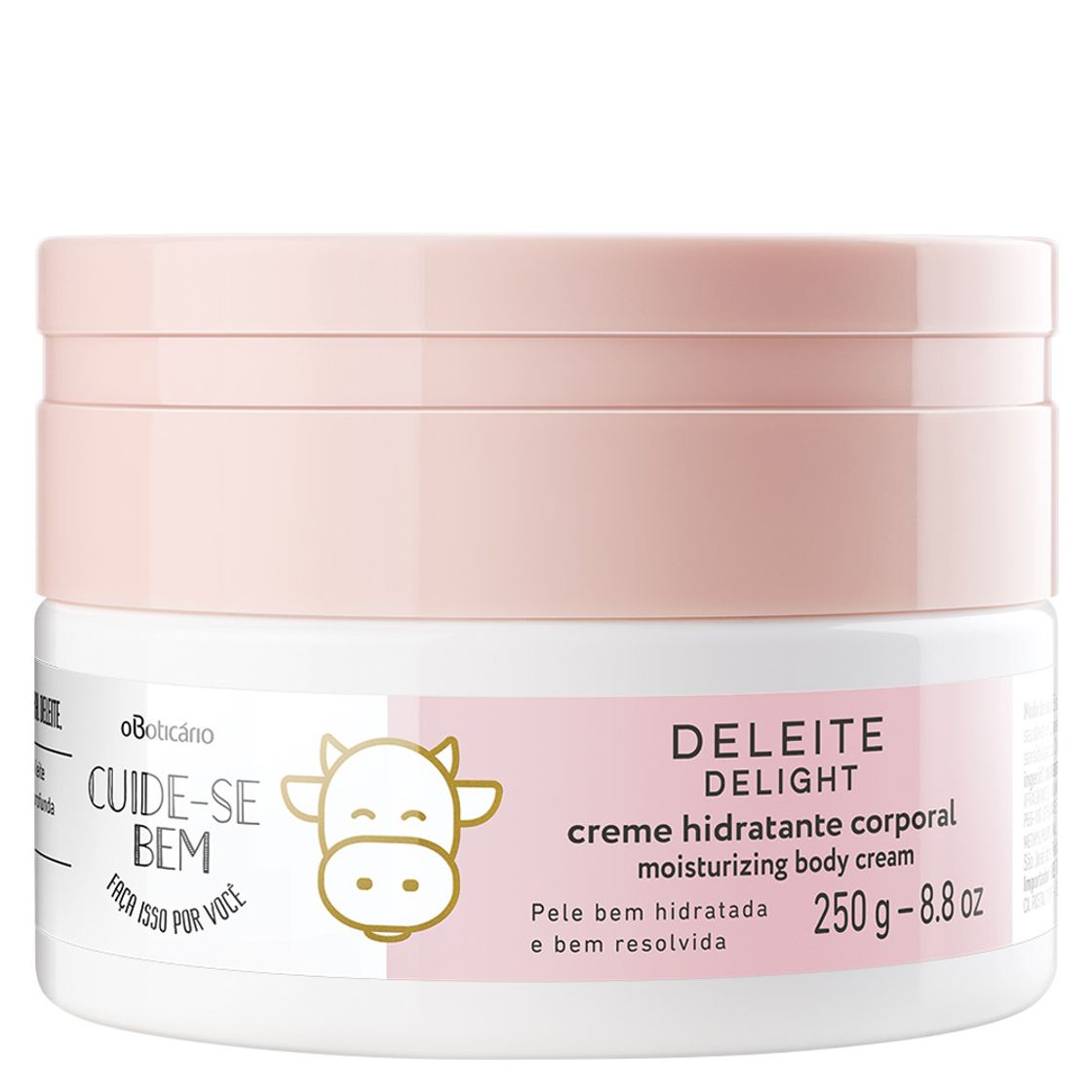 Moda Cuide-se Bem Deleite Creme Hidratante Desodorante Corporal, 250g