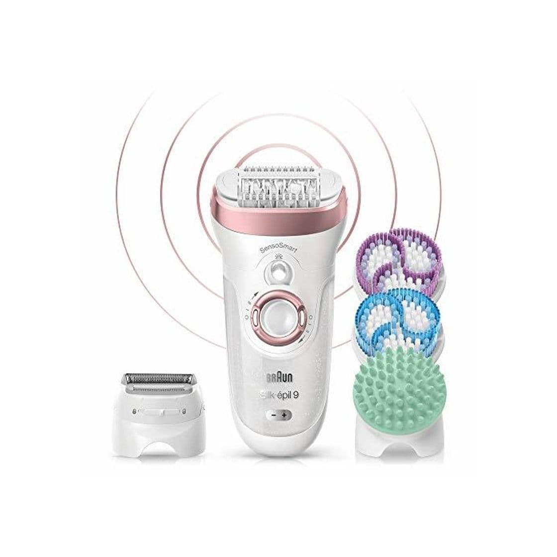 Belleza Braun Silk-épil 9 9/990 SkinSpa Depiladora Mujer Eléctrica Inalámbrica 4 en 1