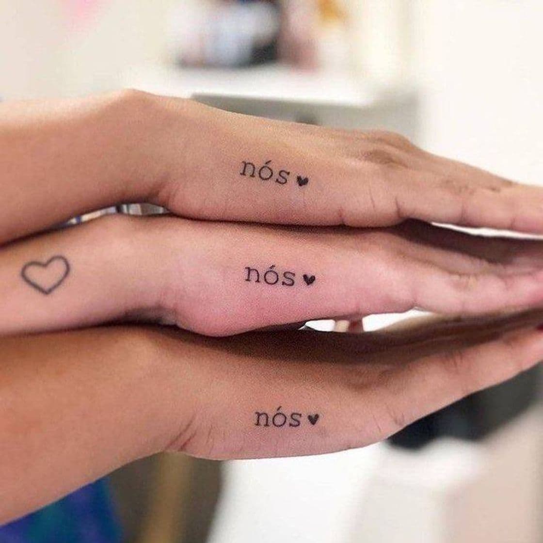 Fashion Tatoo criativa para amigas 💕