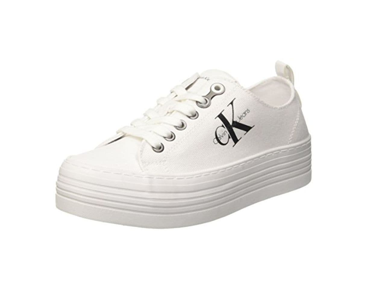 Product Calvin Klein Jeans Zolah Canvas Wht, Zapatillas para Mujer, Marfil