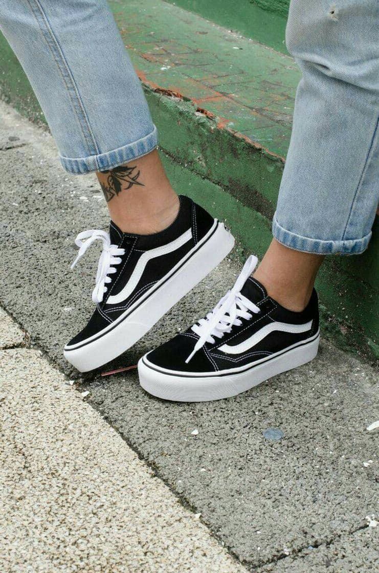 Fashion Vans Old Skool.❤