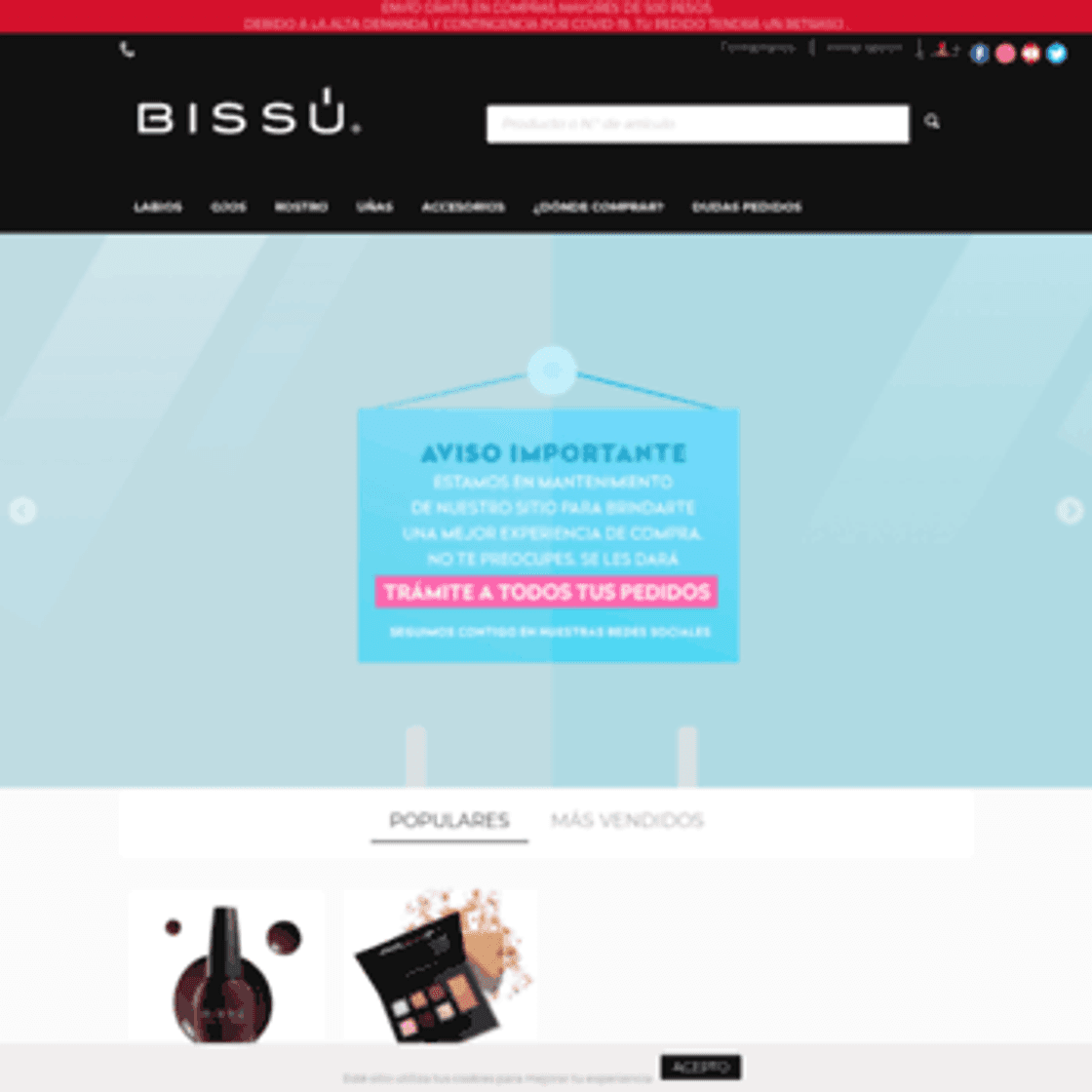 Moda Bissú Cosméticos | Sitio Oficial - Tienda online