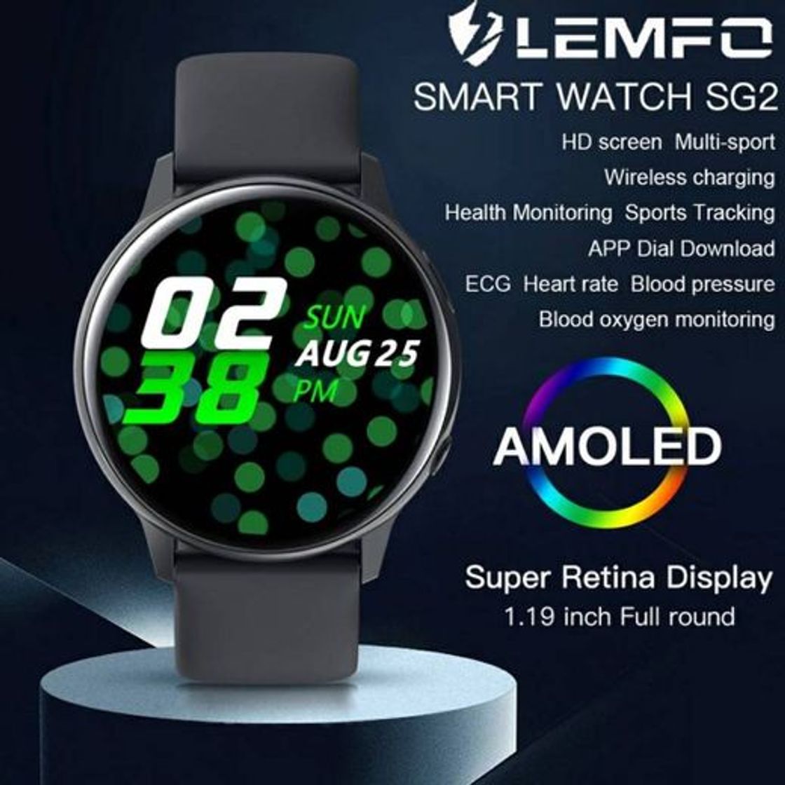 Producto Smart watch LEMFO IP68