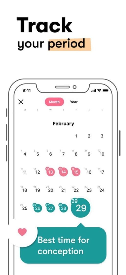 App Flo Period & Pregnancy Tracker