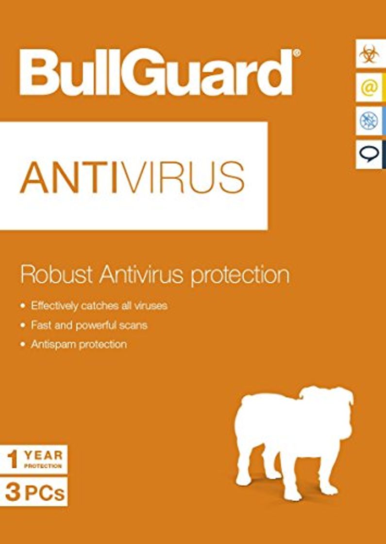 Product BullGuard Antivirus Software 3 Dispositivos