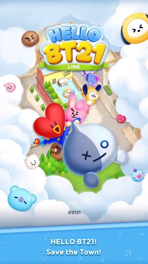 App LINE HELLO BT21- Cute bubble-shooting puzzle game! - Google Play