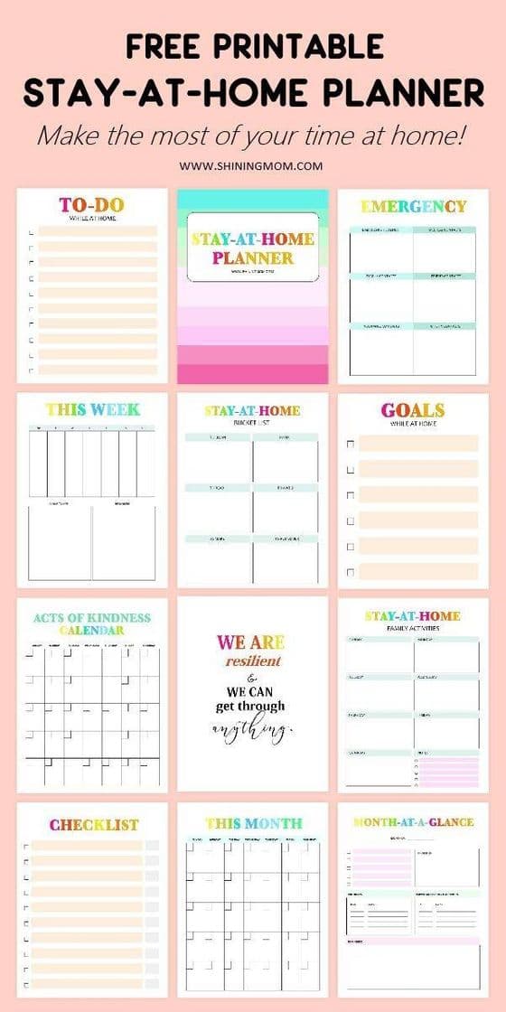 Fashion Planner - printable 