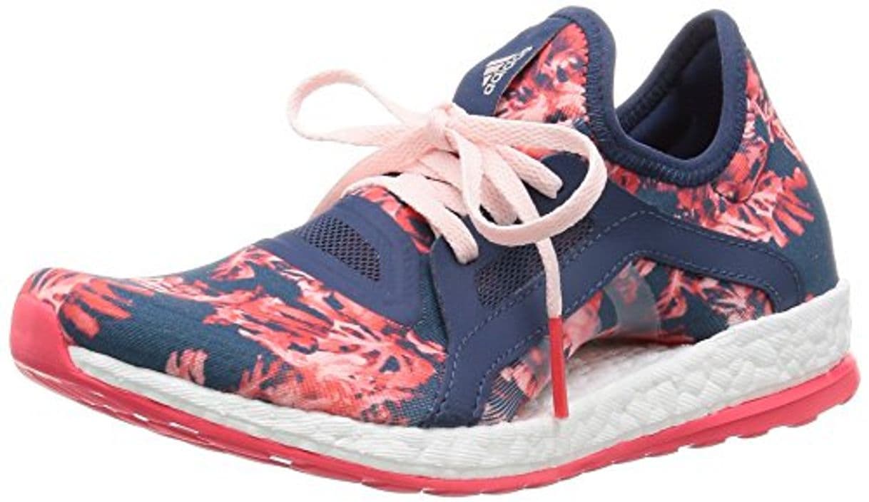 Producto Adidas Pureboost X, Zapatillas de Running para Mujer, Azul / Rojo /