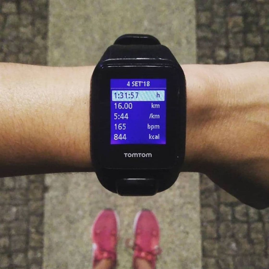 Electrónica TomTom Runner2 - Reloj deportivo, color turquesa / azul, talla L