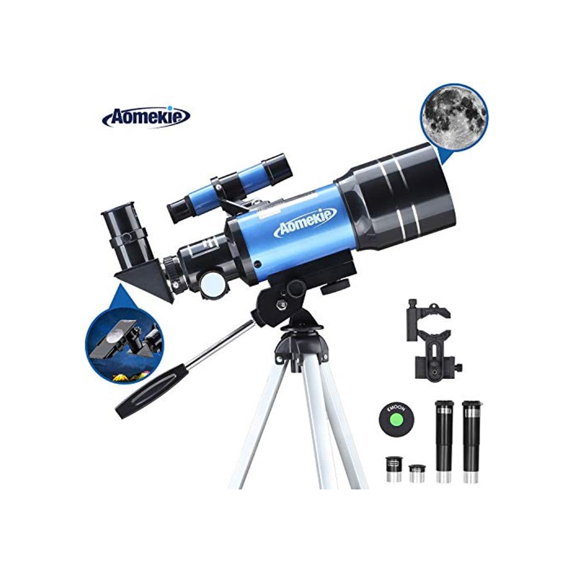 Producto Aomekie Telescopios Astronomicos para Niños Principiante 70