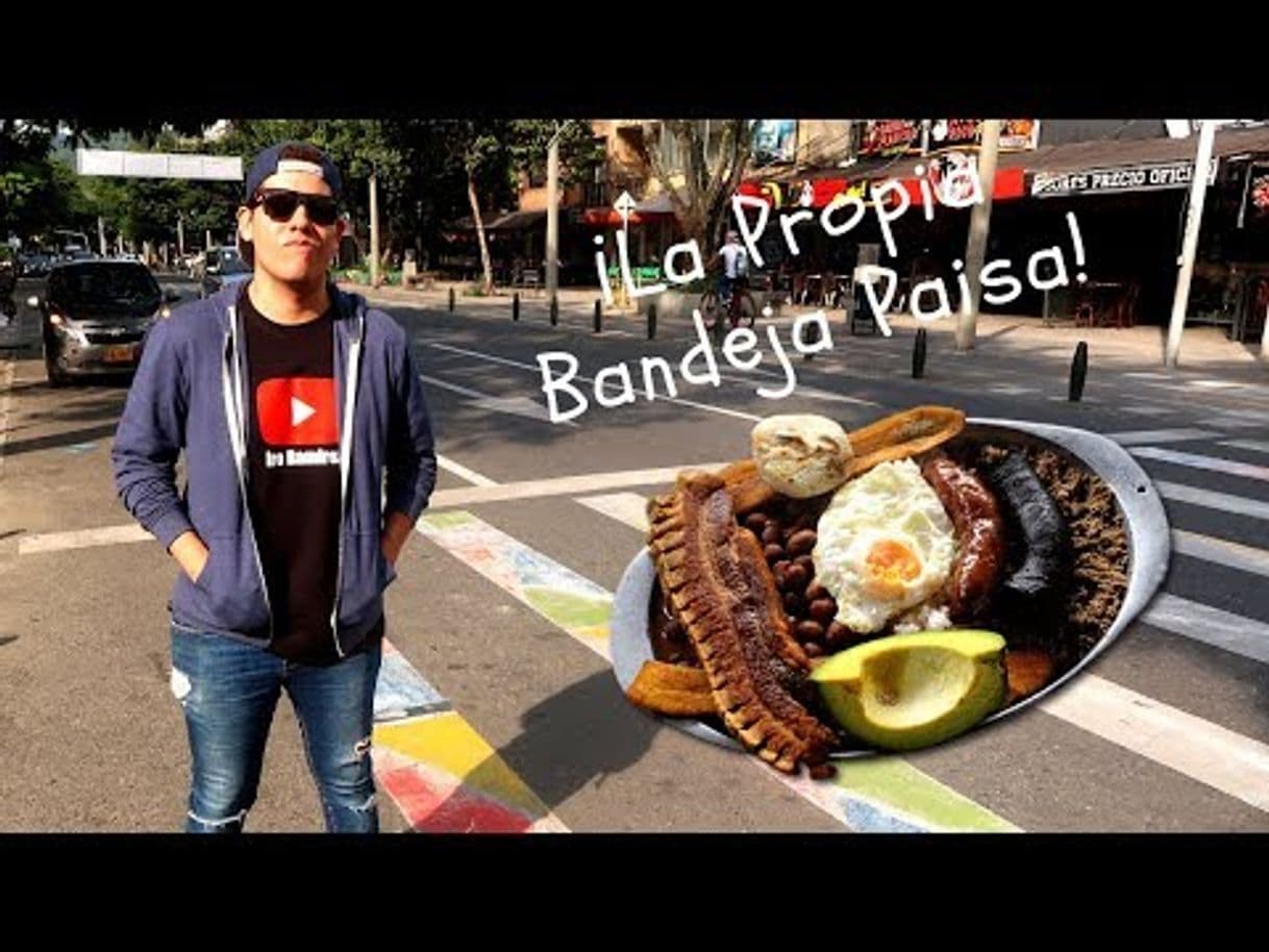 Moda Super comida colombiana bandeja paisa🍱😎