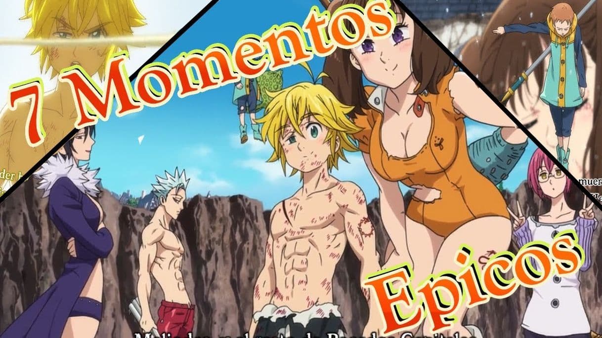 Moda 7 Momentos EPICOS de Nanatsu No Taizai | Temporada 1 ✌😎