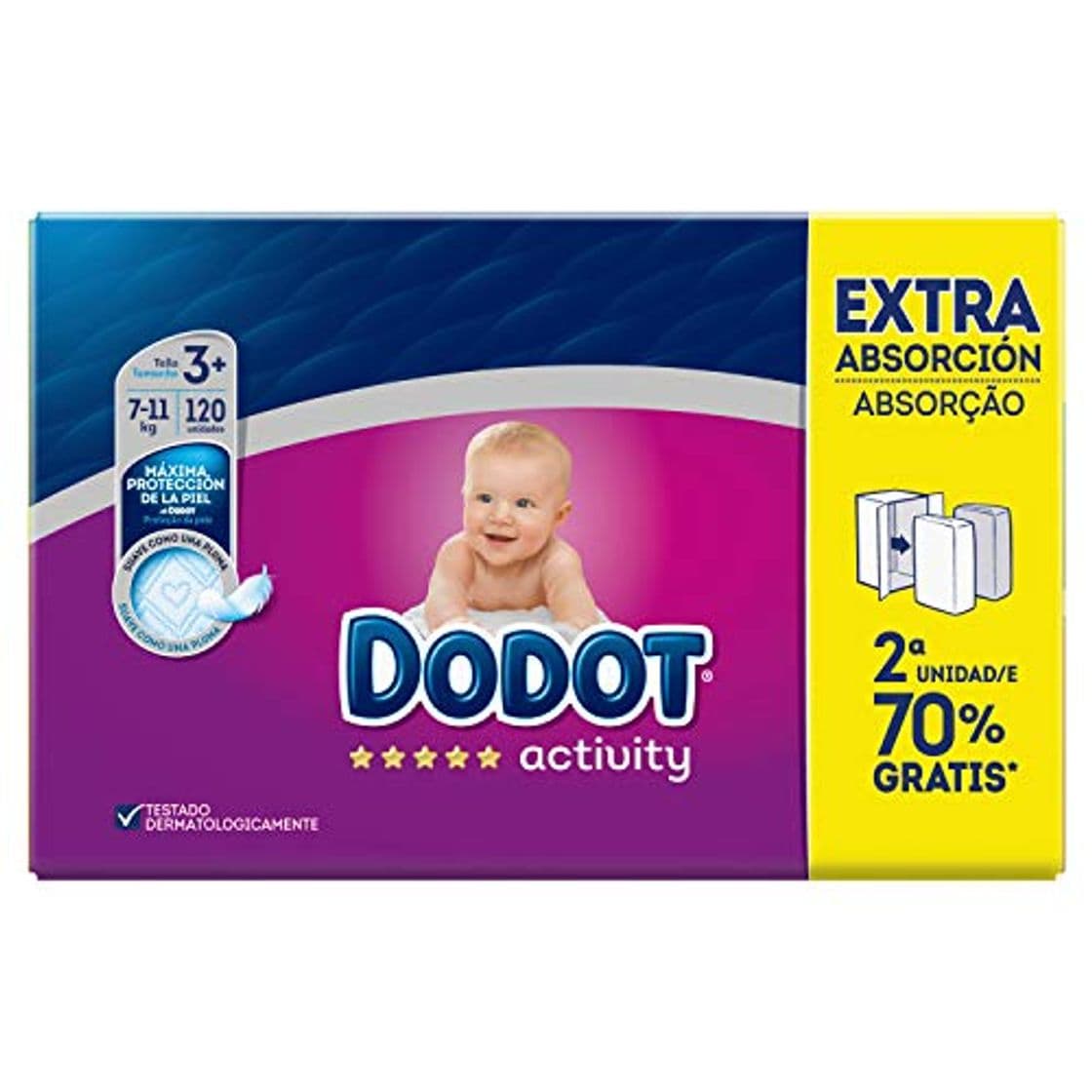 Product Dodot Activity Pañales Talla 3+