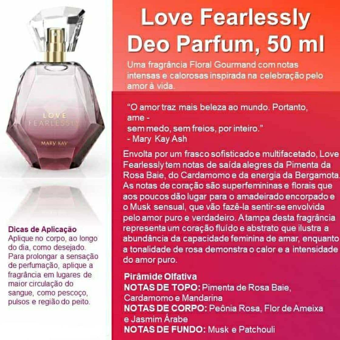 Fashion Eau de Parfum Love Fearlessly Mary Kay