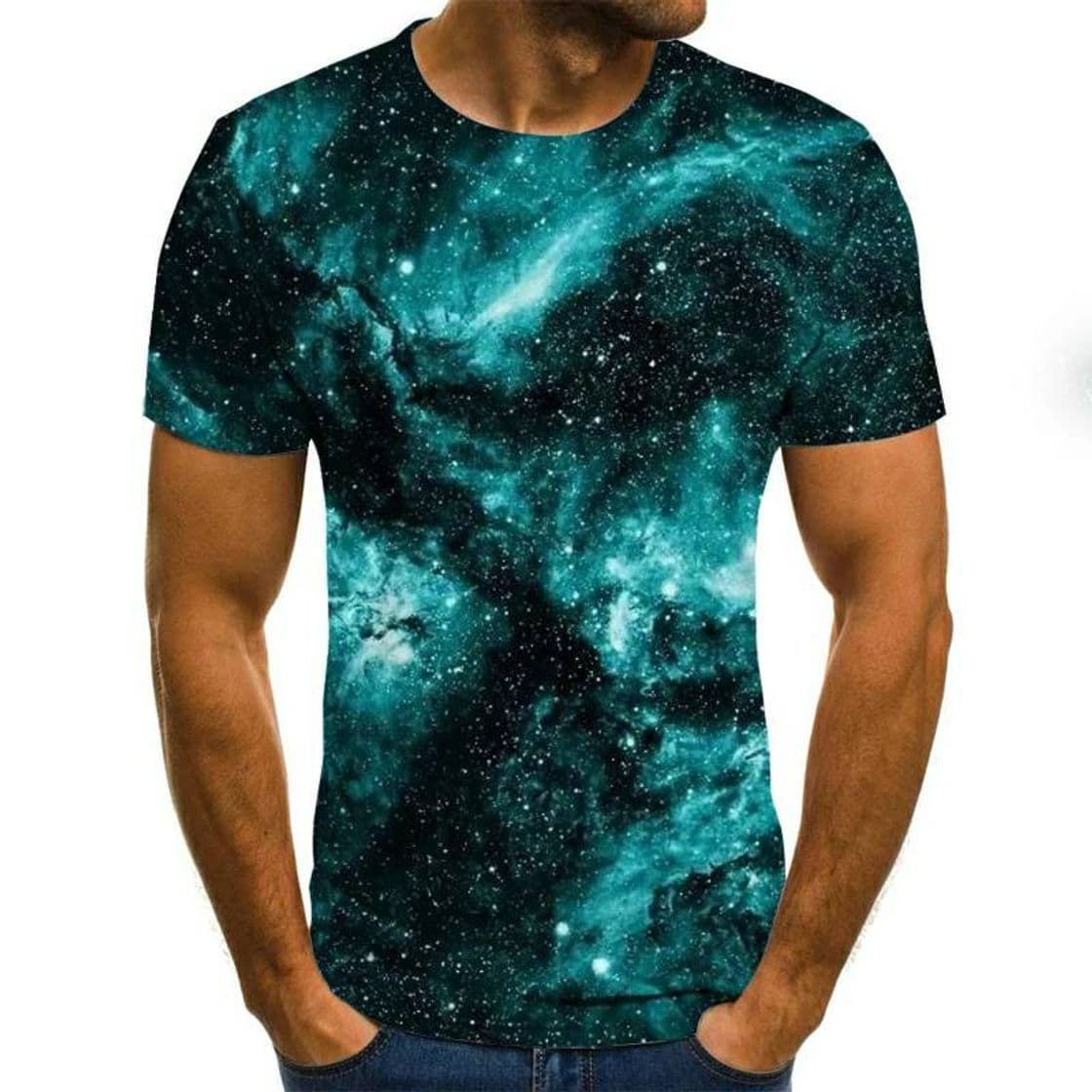 Product Camiseta modelo galaxias para hombre 