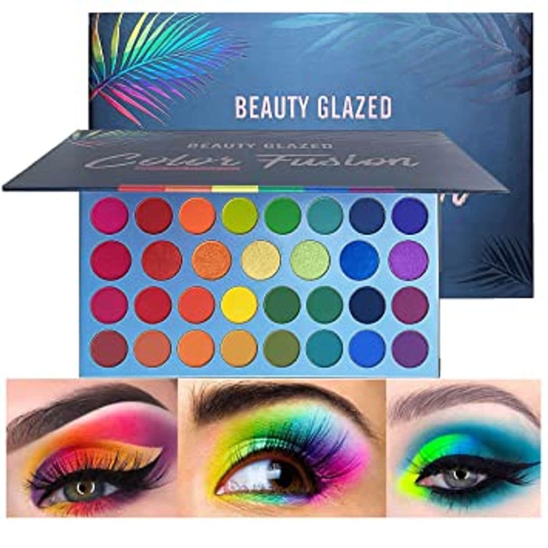 Product Beauty Glazed Paleta De Sombras De Ojos Profesionales