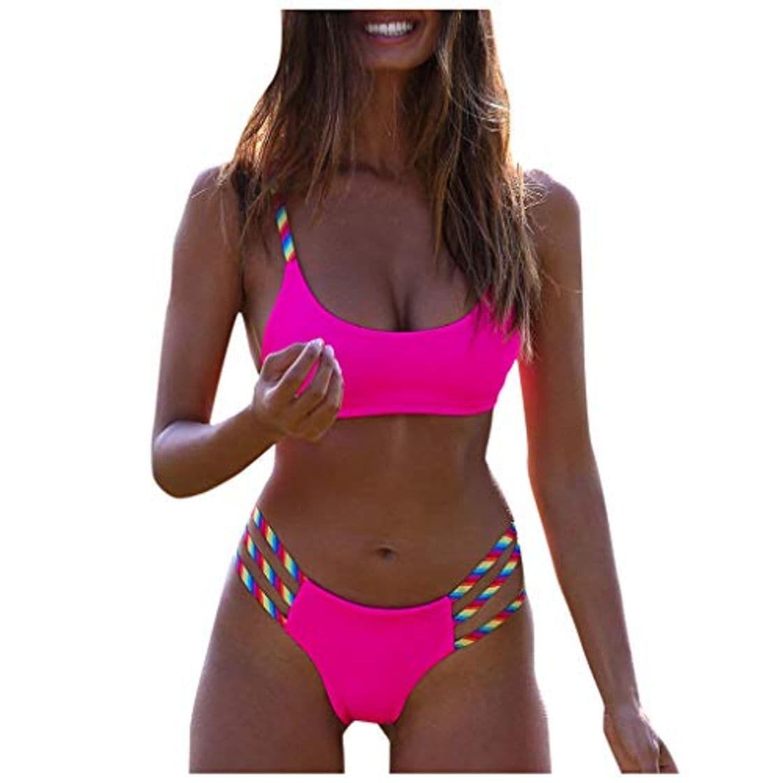 Product Fossen MuRopa Bikinis Mujer 2020 Brasileños Cuello V Sexy Bikinis Mujeres Braga