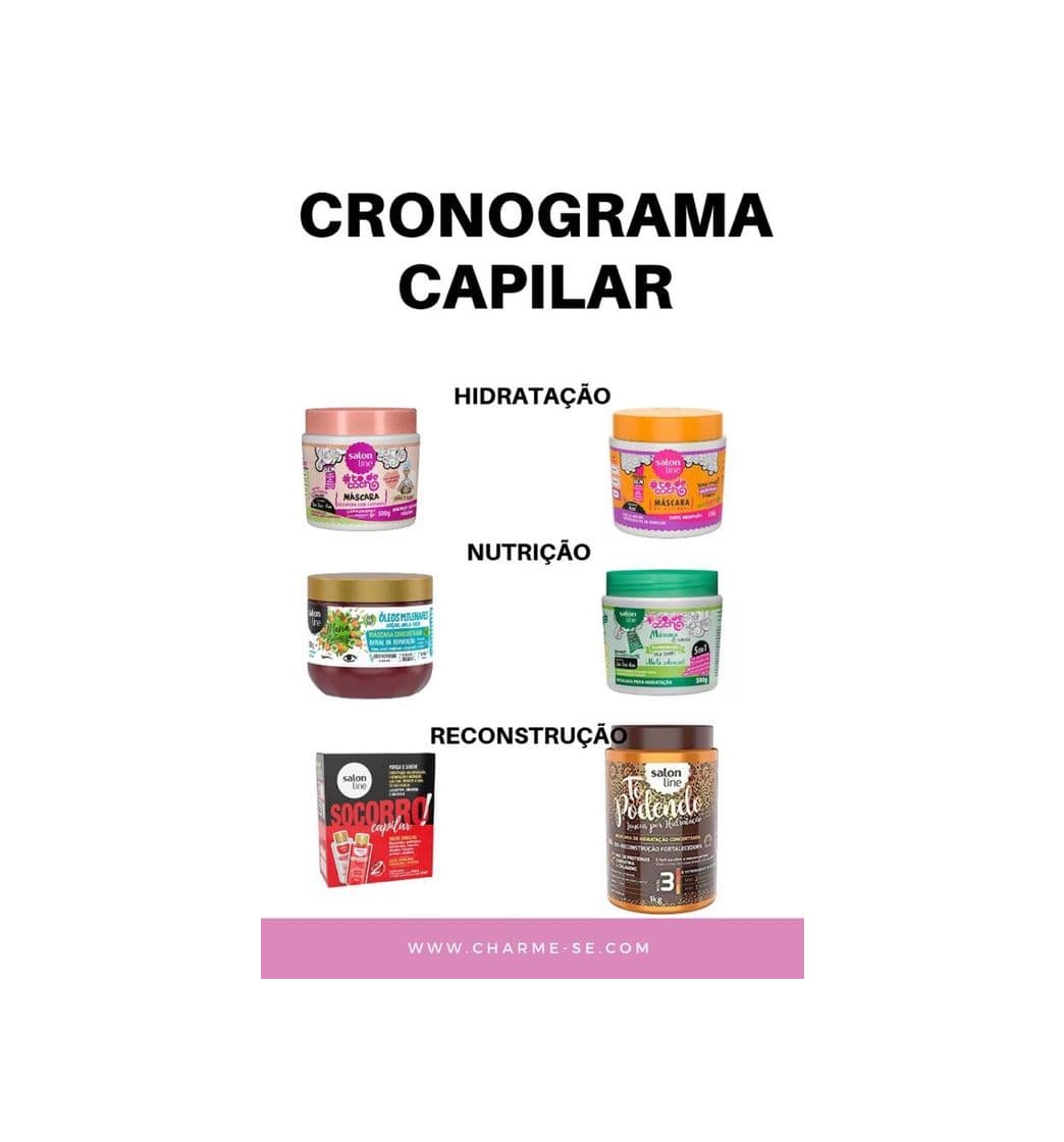 Product cronograma capilar Salon Line ❤️