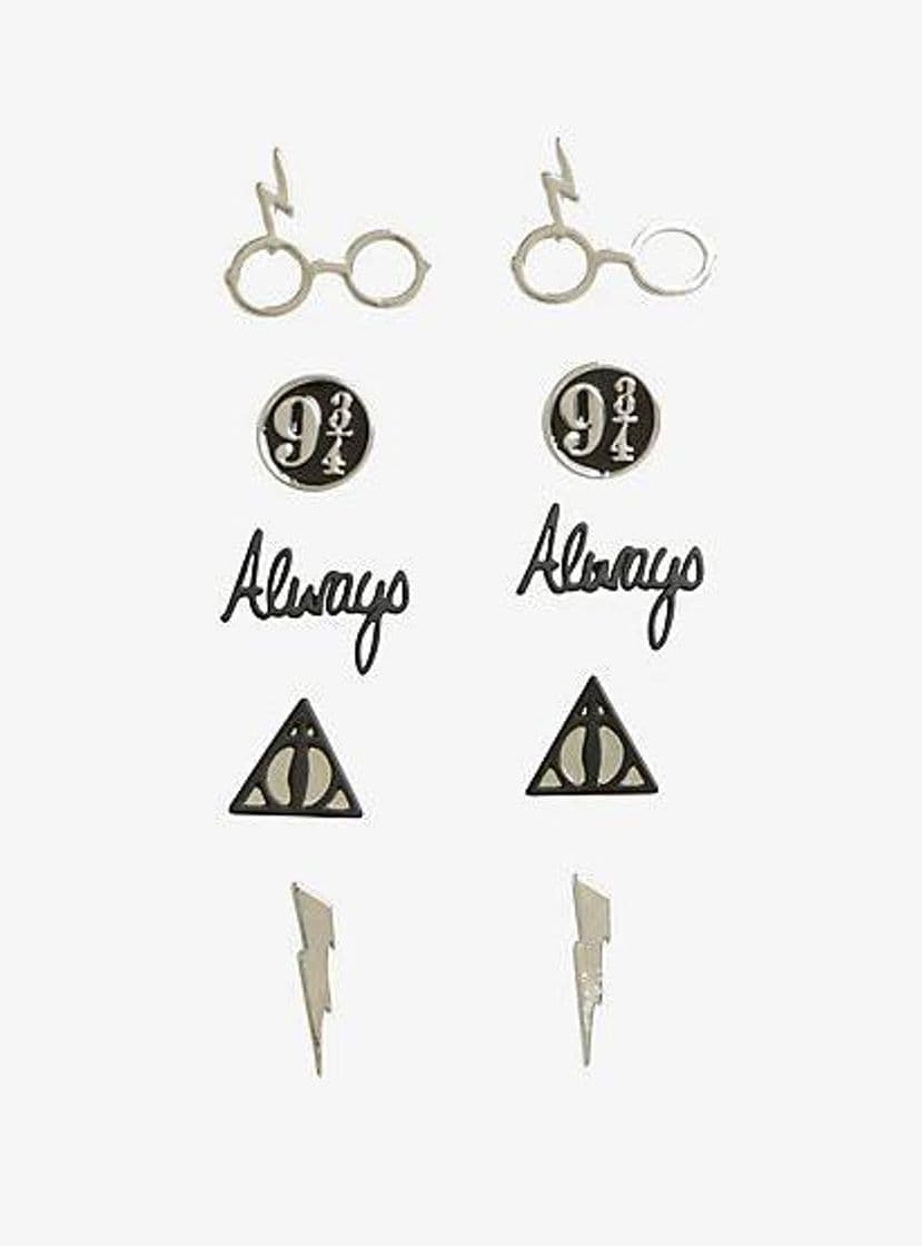 Moda Aretes de Harry Potter