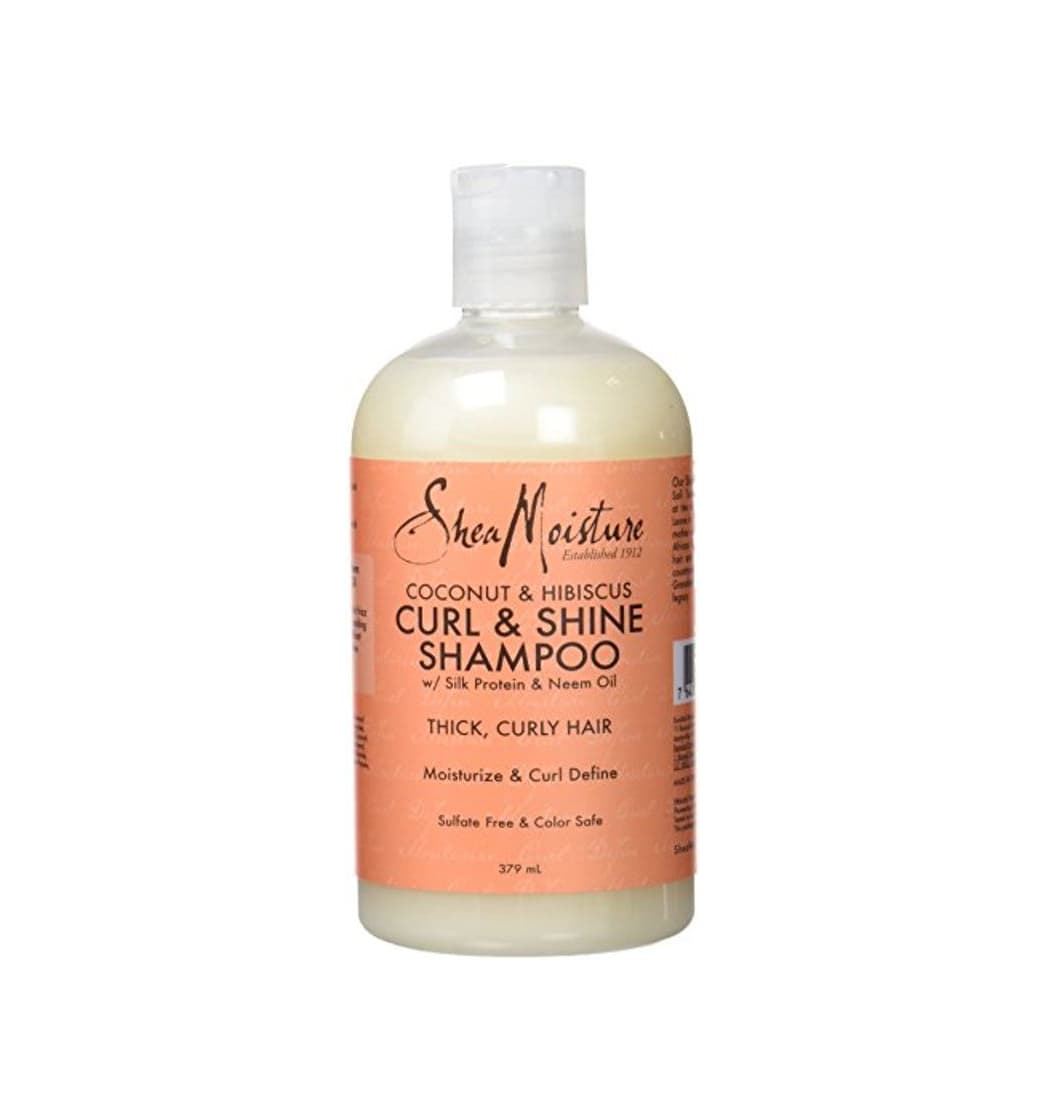 Beauty Shea Moisture - Champú modelador para rizos con coco e hibisco