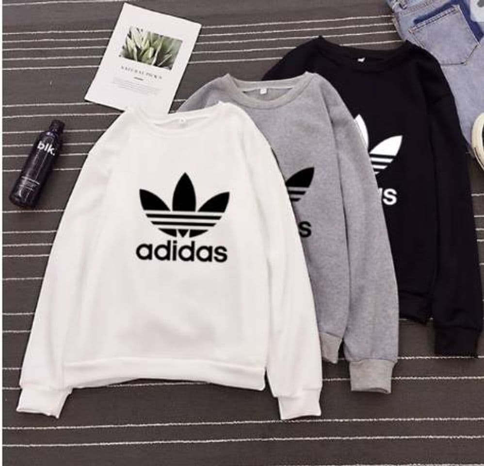 Fashion Moletom Adidas