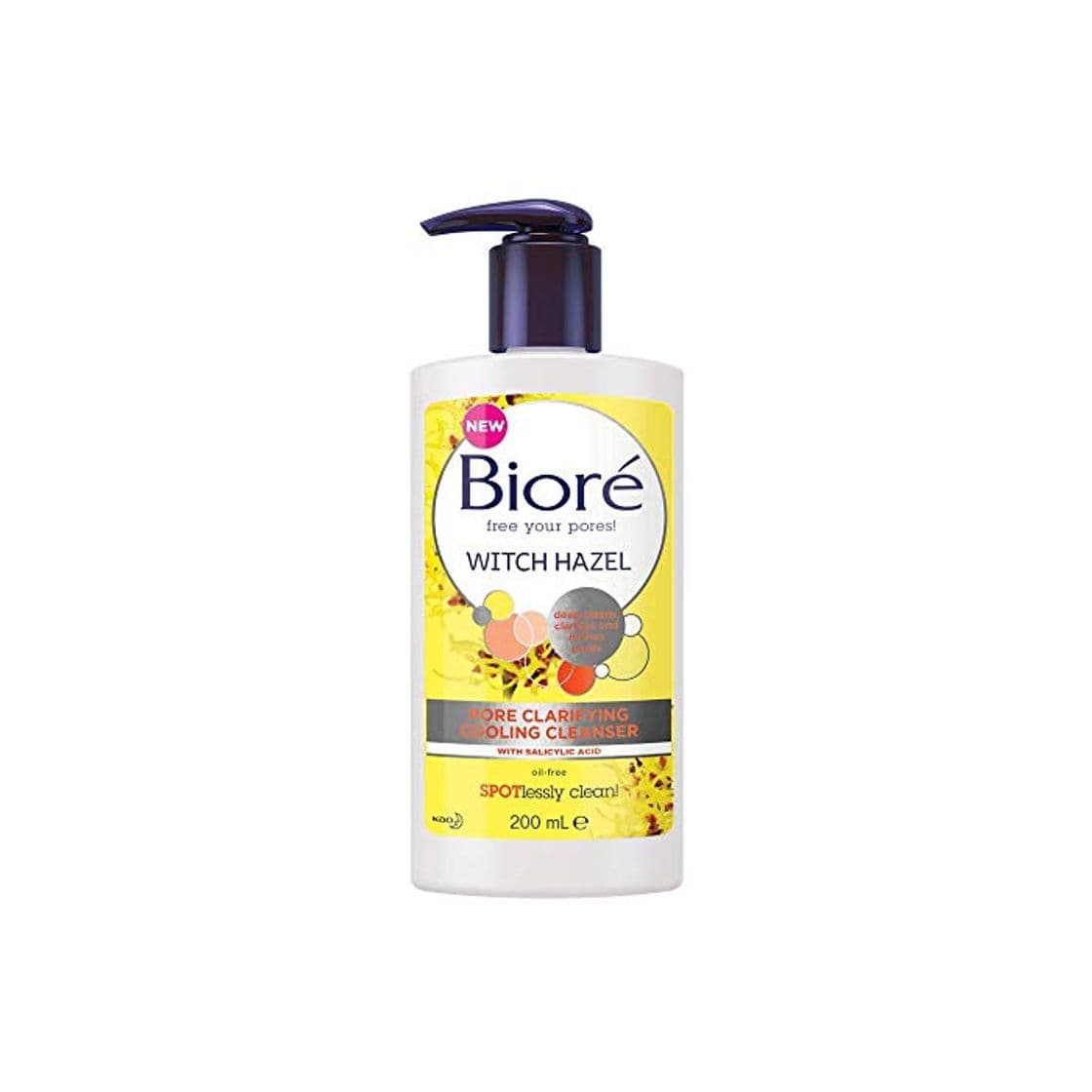 Producto Limpiador de poros aclarador Biore Witch Hazel para piel propensa a manchas