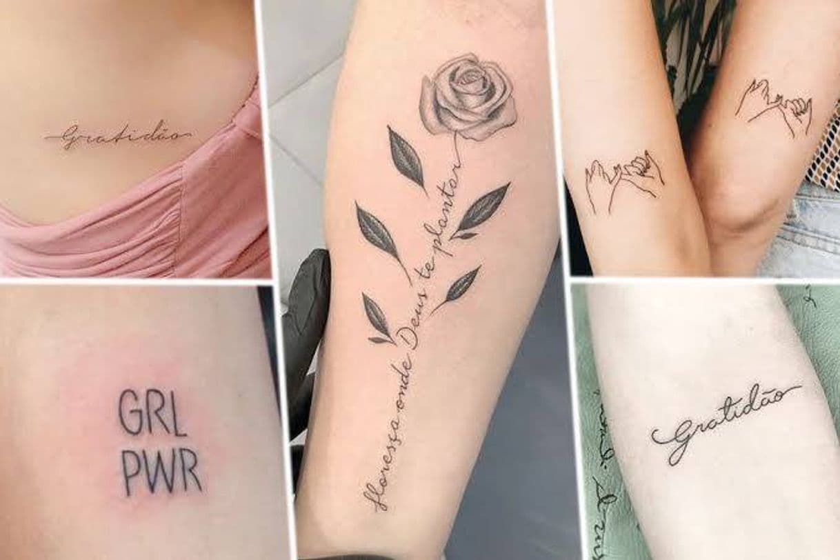 Fashion Tatuagens inspiradoras.