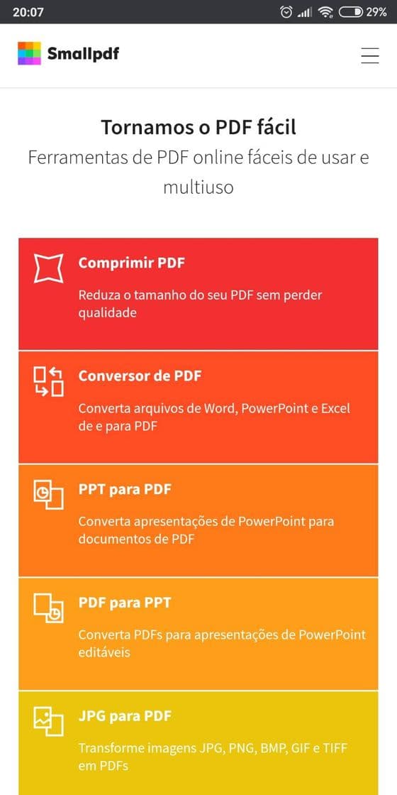 Fashion Smallpdf.com - Uma Solução Grátis para todos os Problemas PDF