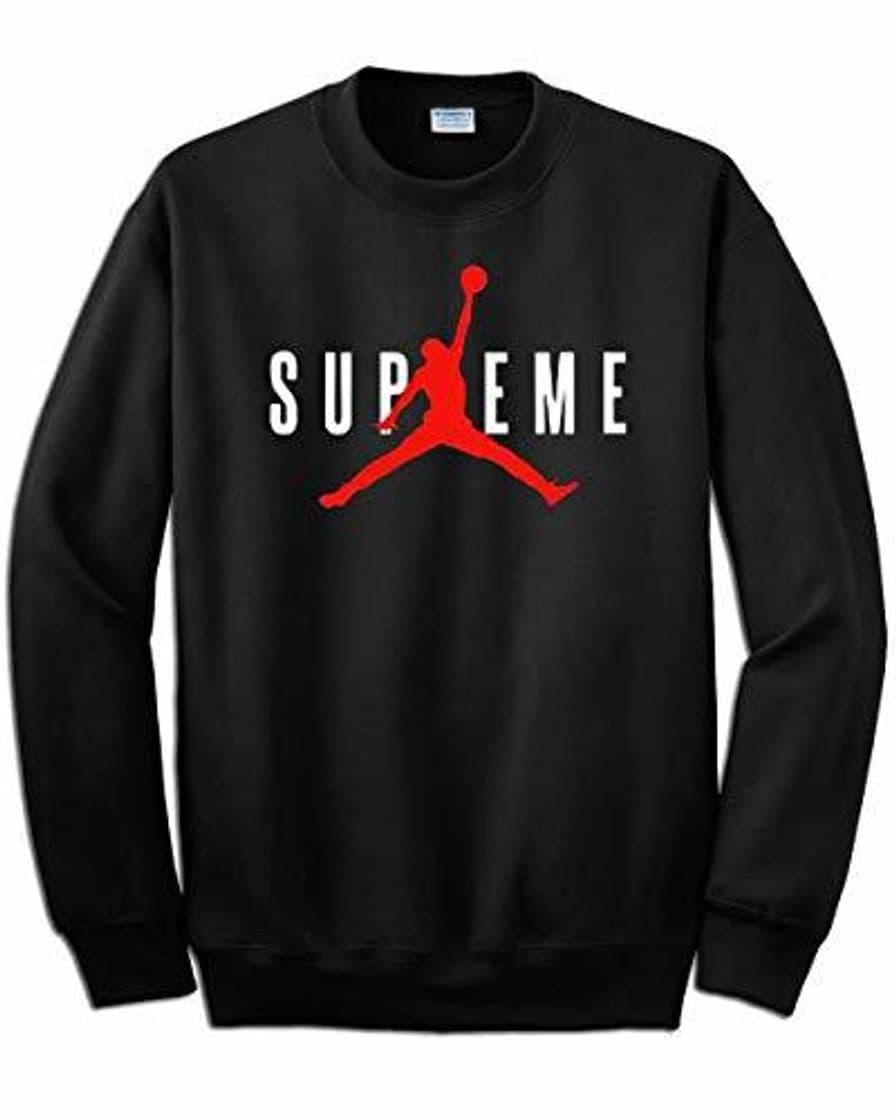 Fashion ARTIST - Sudadera con impresión Supreme Michael Jordan 23