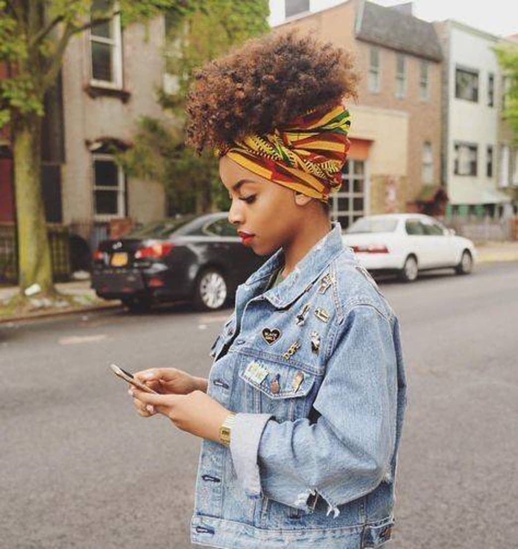 Fashion Olha esse penteado e esse lenço!!!😍😍