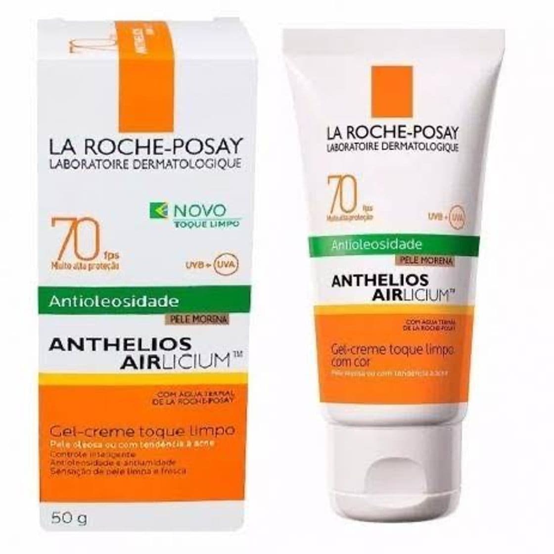 Belleza Anthelios XL Gel Crema Toque Seco Color SPF 50 50ML LA ROCHE