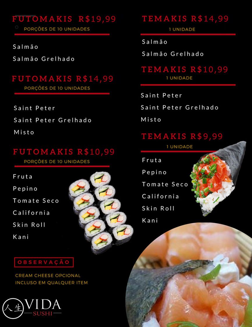 Restaurants Vida Sushi