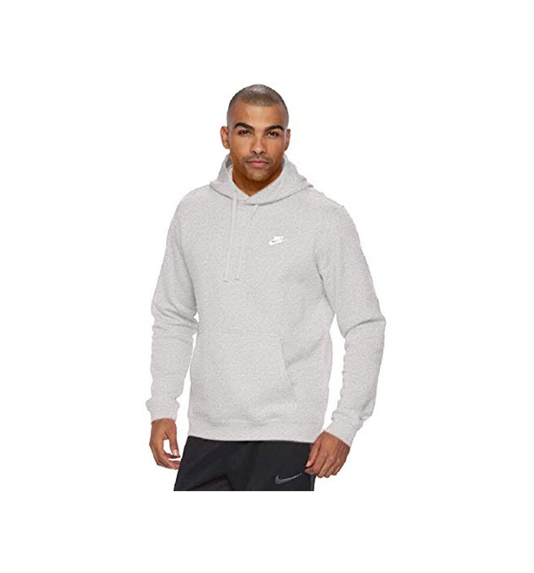 Product Nike M NSW Hoodie PO FLC Club Sudadera con Capucha, Hombre, Gris