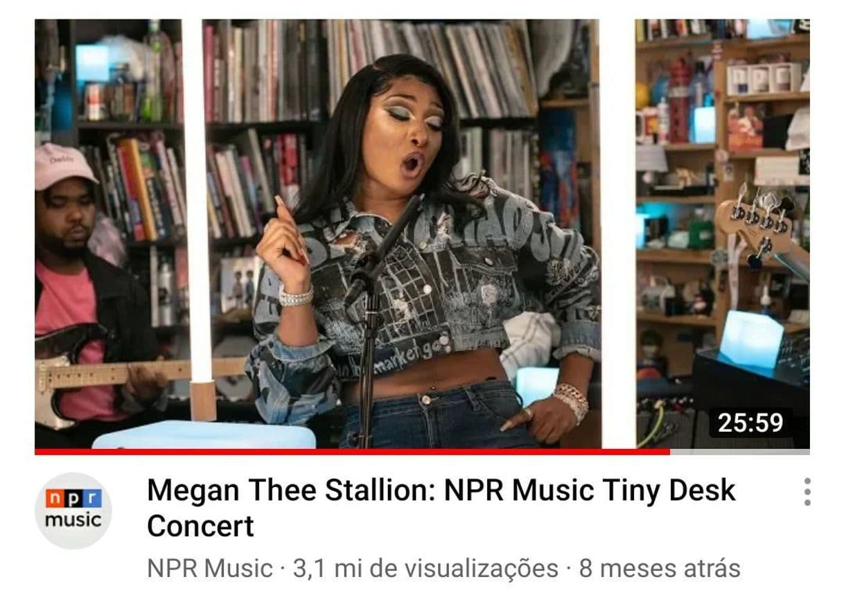 Moda Megan Thee Stallion: NPR Music Tiny Desk Concert - YouTube