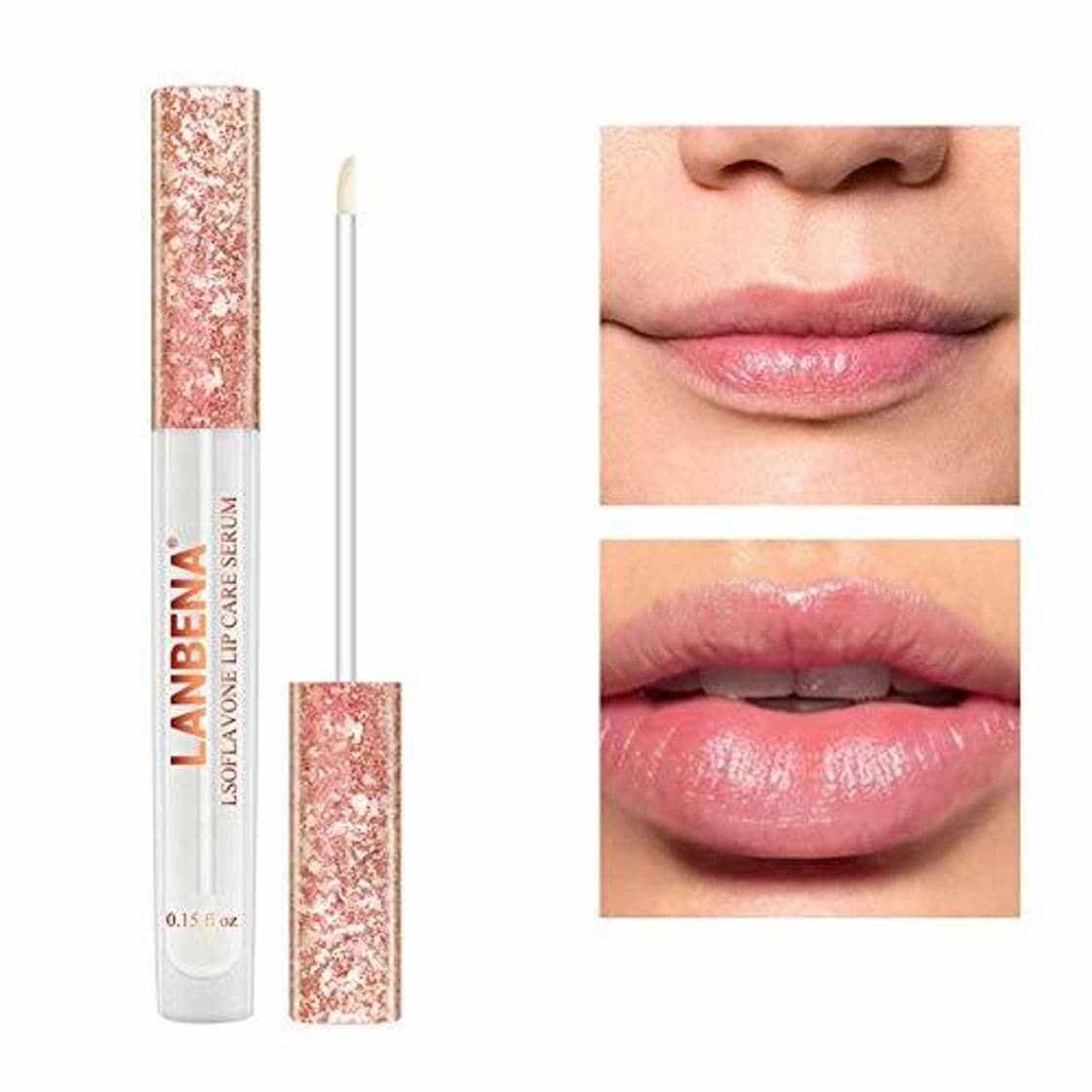 Belleza plumper instantánea de labios de 100% normal con los Peptides a acción