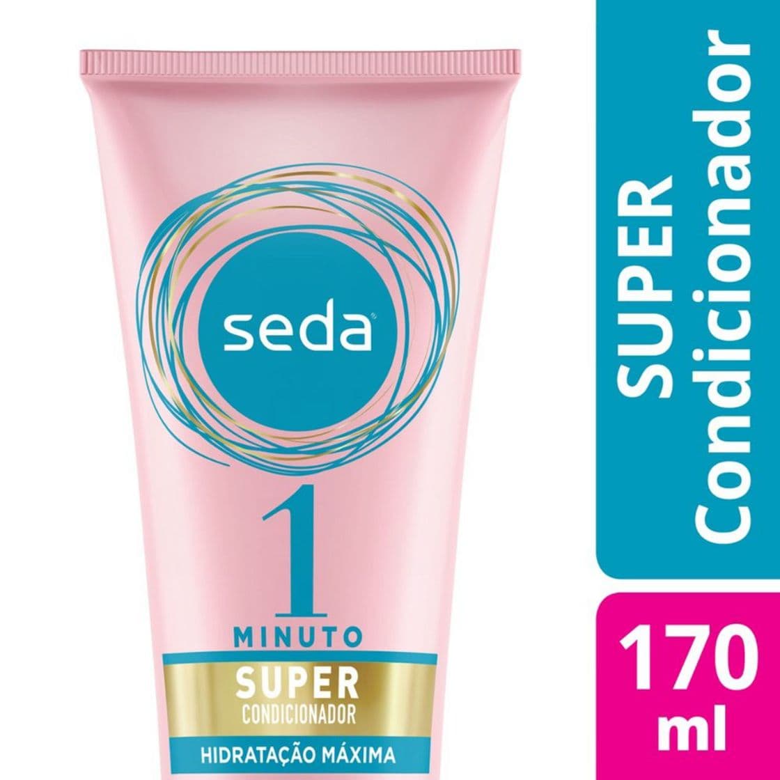 Moda Super Condicionador Seda 1 Minuto Hidratação Máxima 170 ML