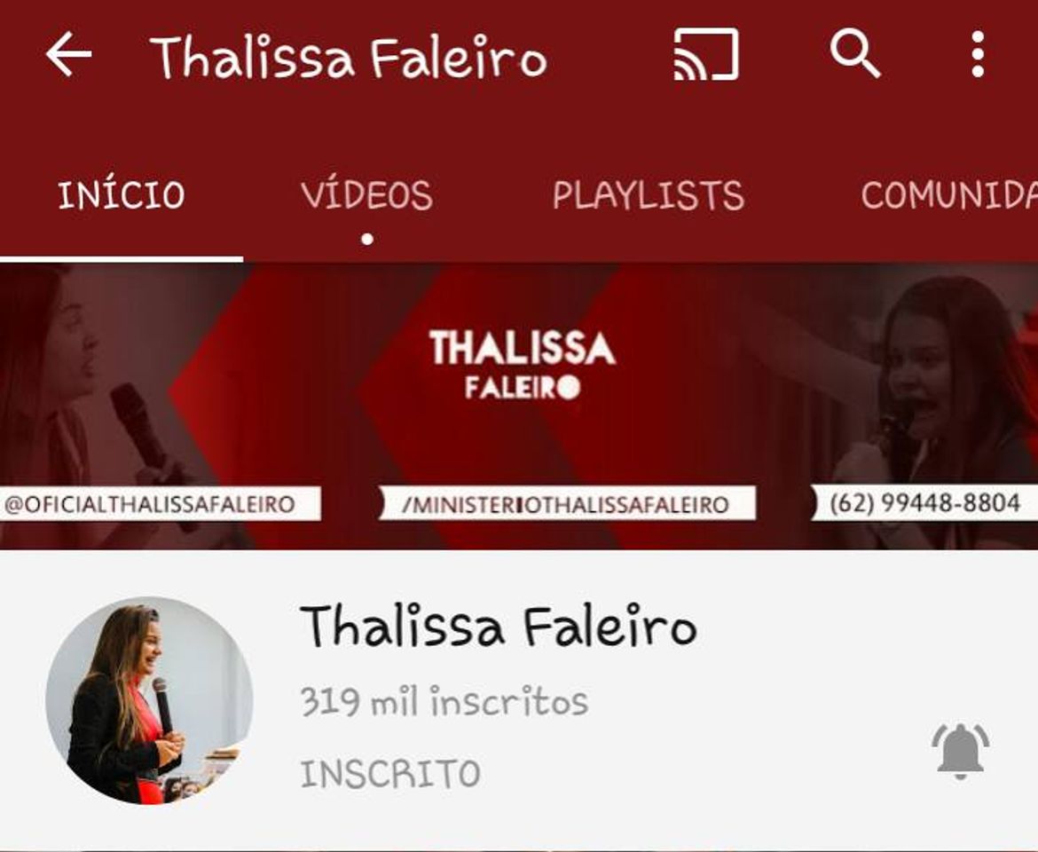 Fashion youtuber💞  thalissa faleiro