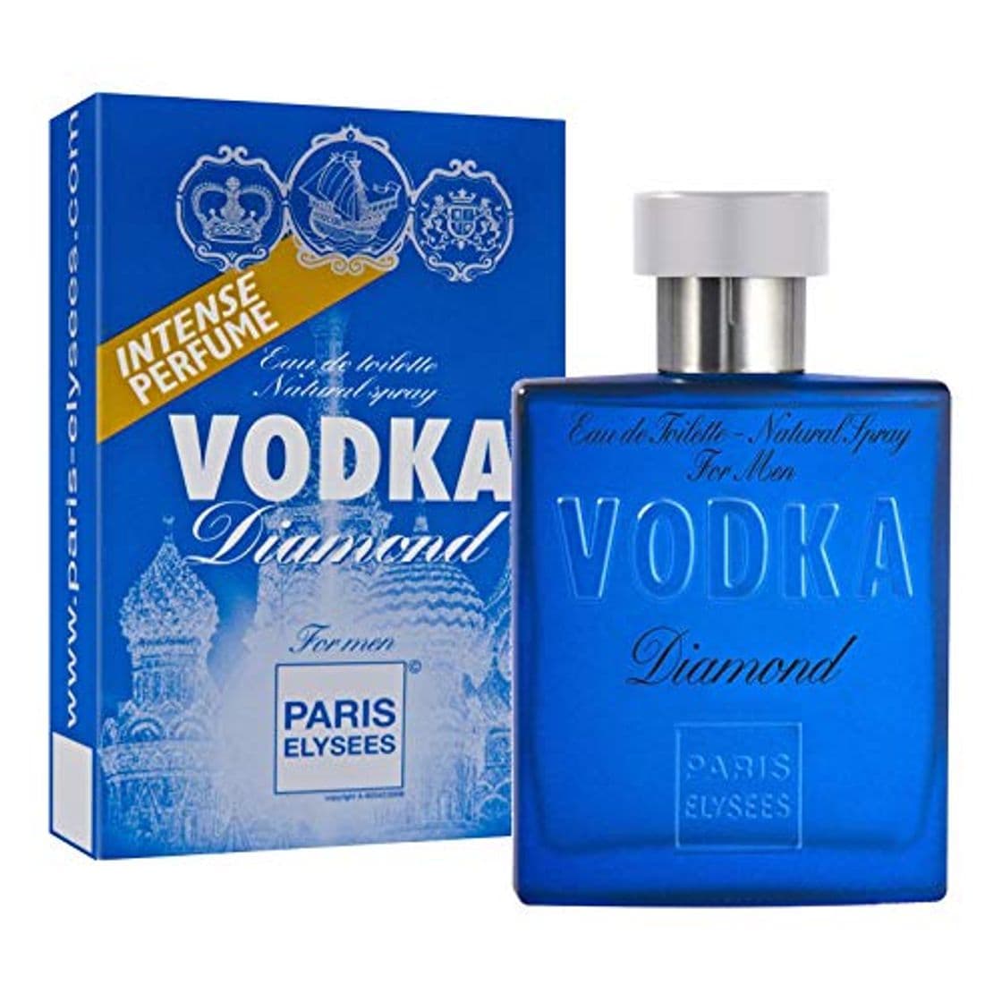 Producto VODKA Diamond Perfume para hombre Paris Elysees vaporizador 100 ml